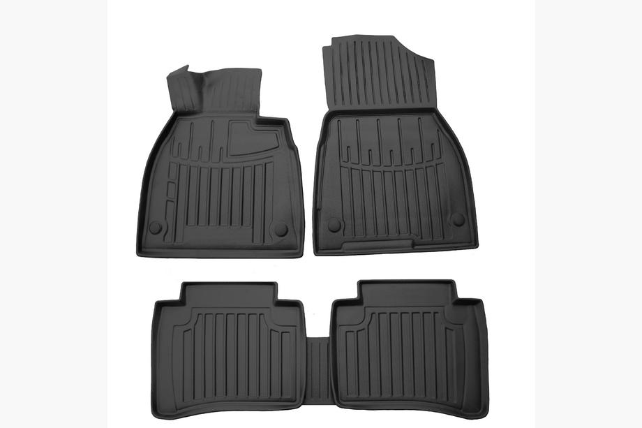Mercedes EQS 2021- Alfombrillas de goma Stingray 3D (5 uds) Image