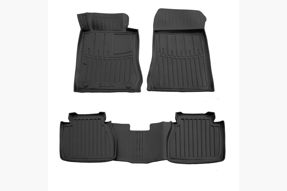 Mercedes E-class W210 1995-2002 Alfombrillas de Goma Stingray 3D (2WD, 4 uds) Image