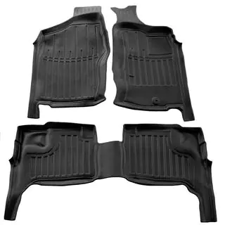 Alfombrillas de Goma Stingray 3D (Para Navara (D22), Volante a la Derecha, 3 pcs)