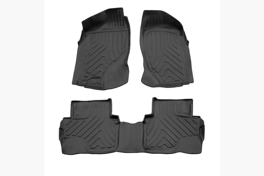 Nissan Terrano R20 1993-2007 Alfombrillas de goma Stingray 3D (5 puertas, 3 piezas) Image