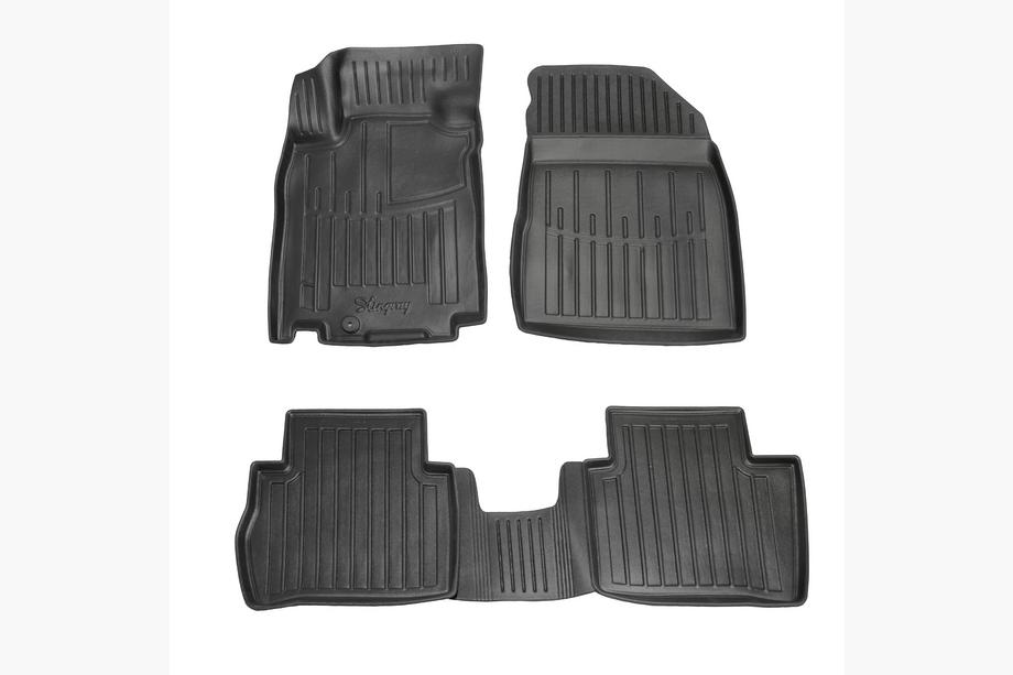 Nissan Tiida 2004-2011 Alfombrillas de goma Stingray 3D (4 uds) Image