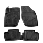 Peugeot 307 2001-2008 Alfombrillas de goma Stingray 3D (5 uds) foto 1