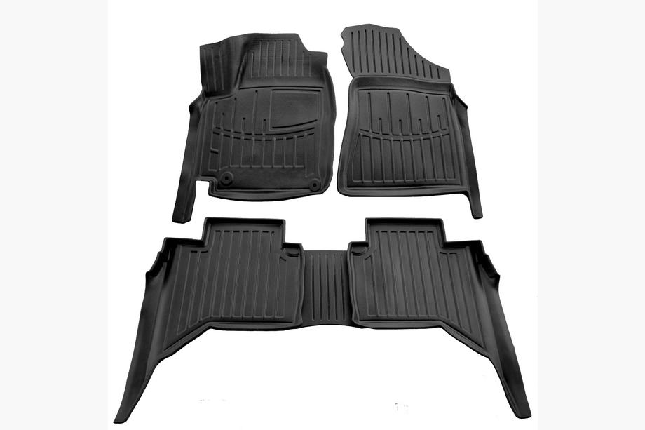 Peugeot Landtrek 2020- Alfombrillas de goma Stingray 3D Image