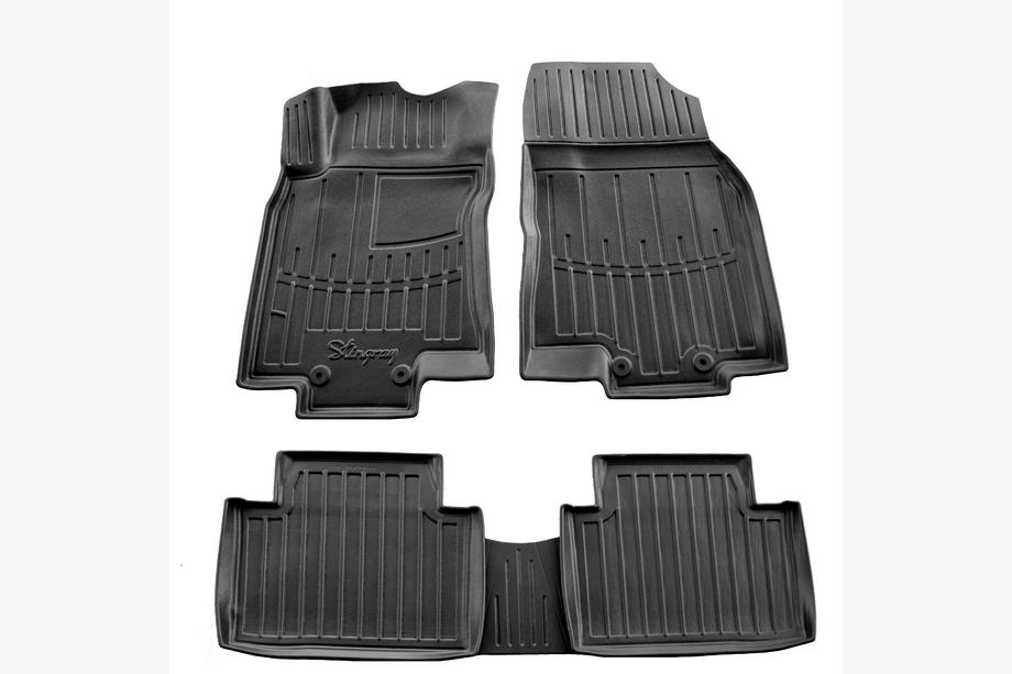 Renault Koleos 2016-2024 Alfombrillas de goma Stingray 3D (5 uds) Image