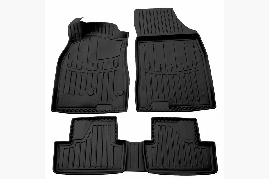Renault Megane III 2009-2016 Alfombrillas de goma Stingray 3D (HB, 5 uds) Image