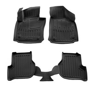 Alfombrillas de goma Stingray 3D (4 uds) Seat Leon 2005-2012