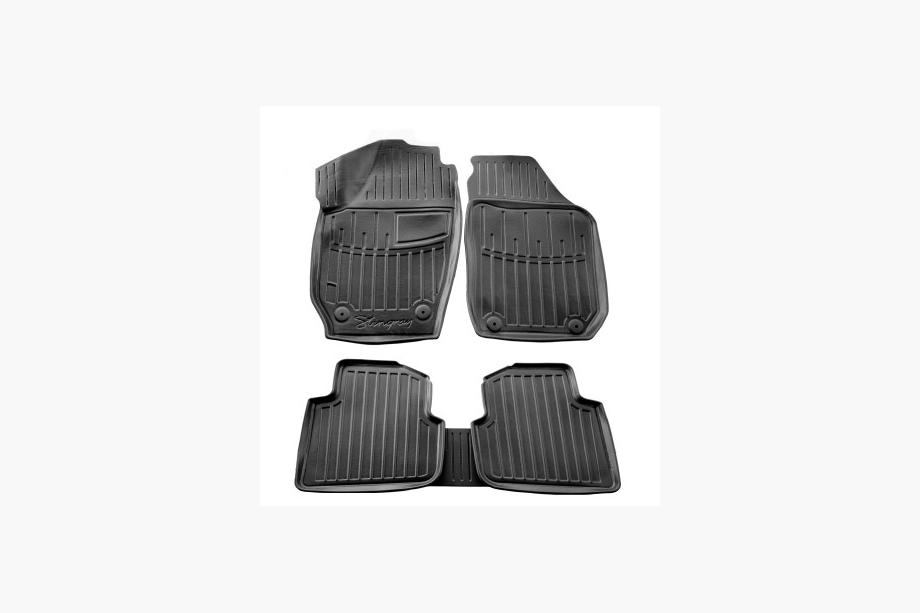 Skoda Roomster 2006-2015 Alfombrillas de goma Stingray 3D (5 uds) Image