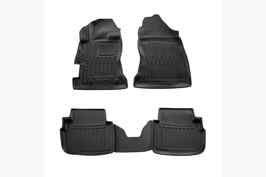 Subaru XV 2017-2023 Alfombrillas de goma Stingray 3D (4 uds) Image