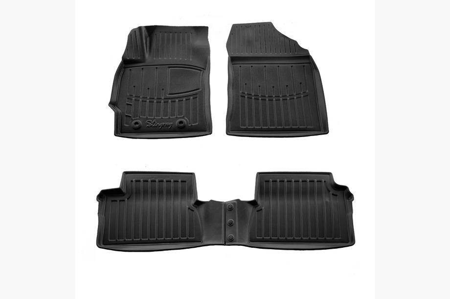 Toyota Auris 2012-2018 Alfombrillas de goma Stingray 3D (4 uds) Image