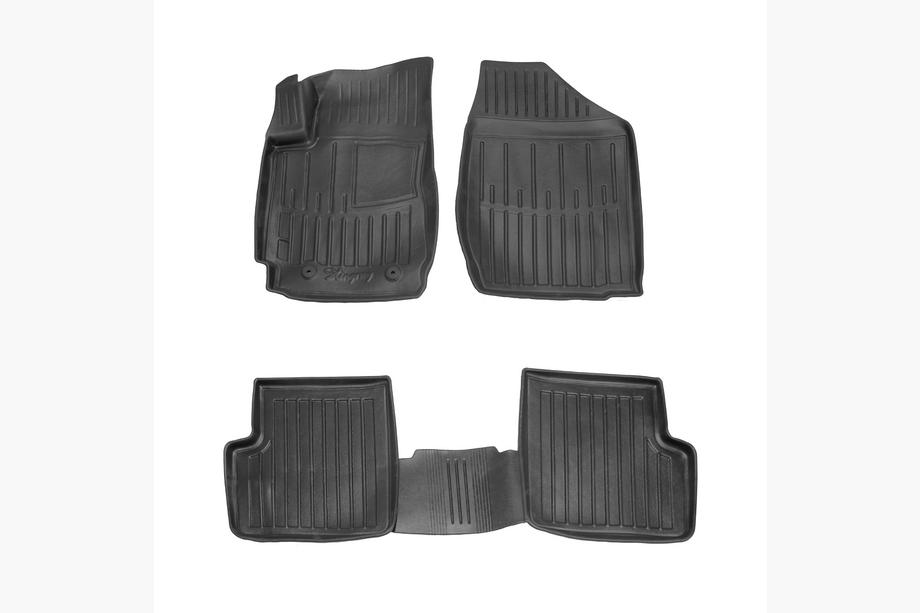 Toyota Corolla 2002-2007 Alfombrillas de goma Stingray 3D (4 uds) Image