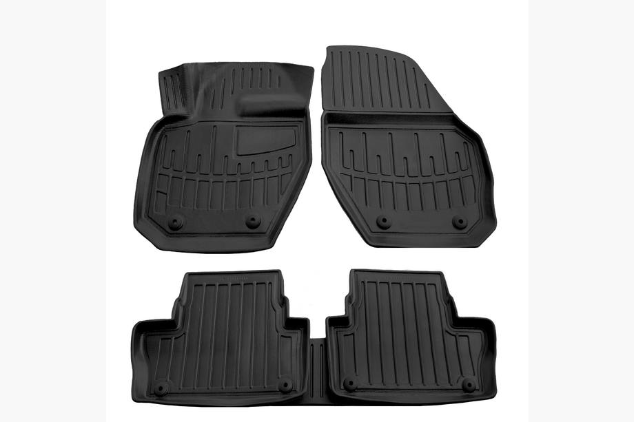 Volvo XC60 2009-2017 Alfombrillas de goma Stingray 3D (5 uds) Image