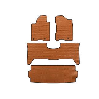 Alfombrillas EVA (3 Filas, 2003-2008, Naranja) Nissan Armada 2003-2015