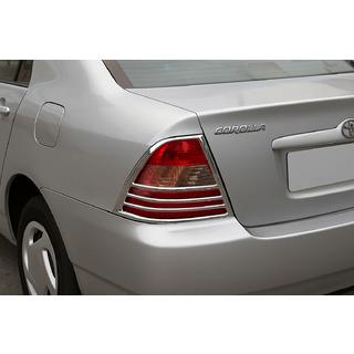 Cubiertas Cromadas para Luces Traseras (2002-2004, 2 uds, plastico) Toyota Corolla 2002-2007 foto 1