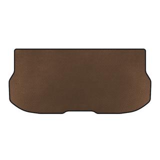 Alfombrilla de maletero EVA (con 3ª fila, 7 plazas, Marrón) Nissan Quest 2011-2017