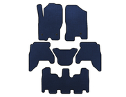 Nissan Pathfinder R51 2005-2014 Alfombrillas EVA (3 filas, Azul, 2010-2014) foto 1