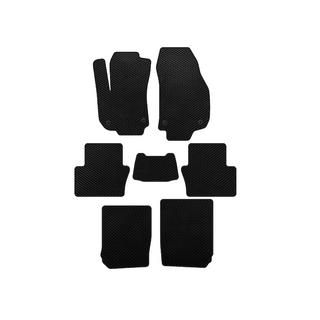Alfombrillas EVA (3 Filas, Negro) Opel Zafira B 2005–2011