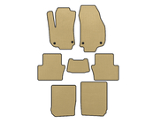 Opel Zafira B 2005–2011 Alfombrillas EVA (3 Filas, Beige) foto 1