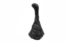 VAZ 2108-2109 1984-2011 Funda de palanca de cambios con pomo (negro, cuero) foto 2
