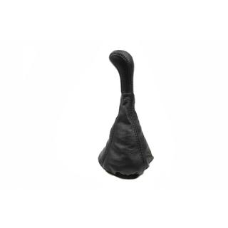 Funda de palanca de cambios con pomo (negro, cuero) VAZ 2108-2109 1984-2011 foto 2