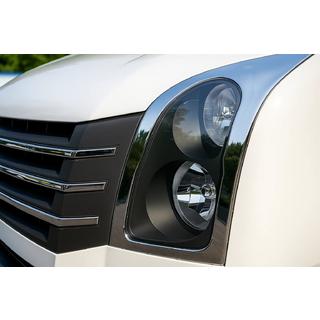 Cubiertas de Faros (2 uds., Acero Inoxidable) Volkswagen Crafter 2006-2016 foto 4
