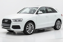 Audi Q3 2011-2019 Estribos Laterales Line (2 uds., Aluminio) foto 1