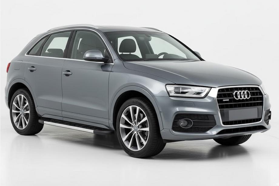Audi Q3 2011-2019 Estribos Laterales Duru (2 uds., Aluminio) Image