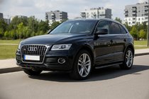 Audi Q5 2008-2017 Estribos Laterales Allmond Black (2 uds., Aluminio) foto 1