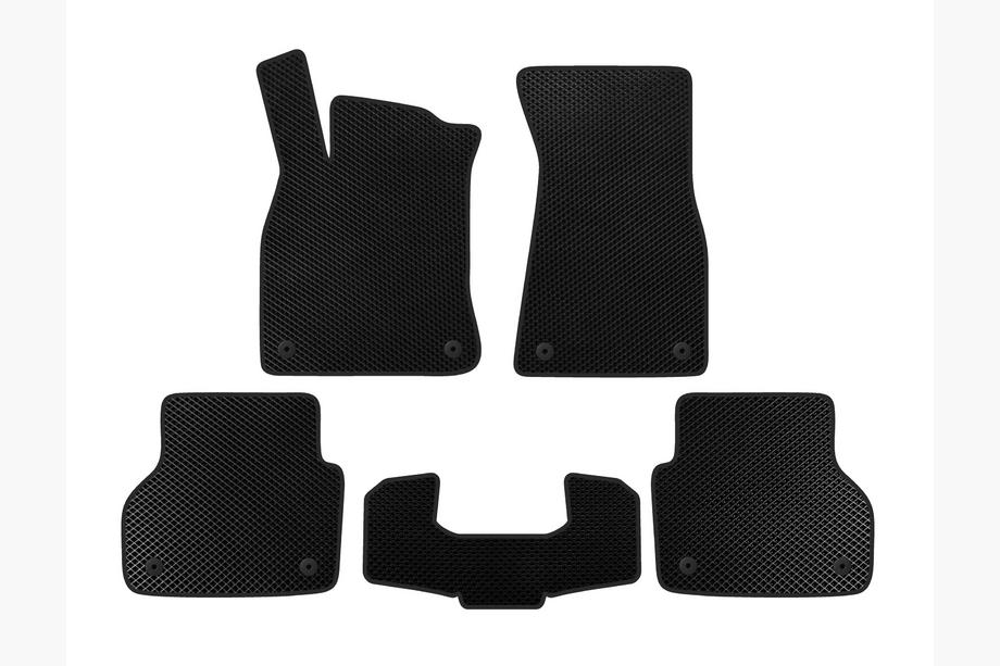 Audi A6 C8 2018–2025 Alfombrillas EVA V1 (Negro) Image