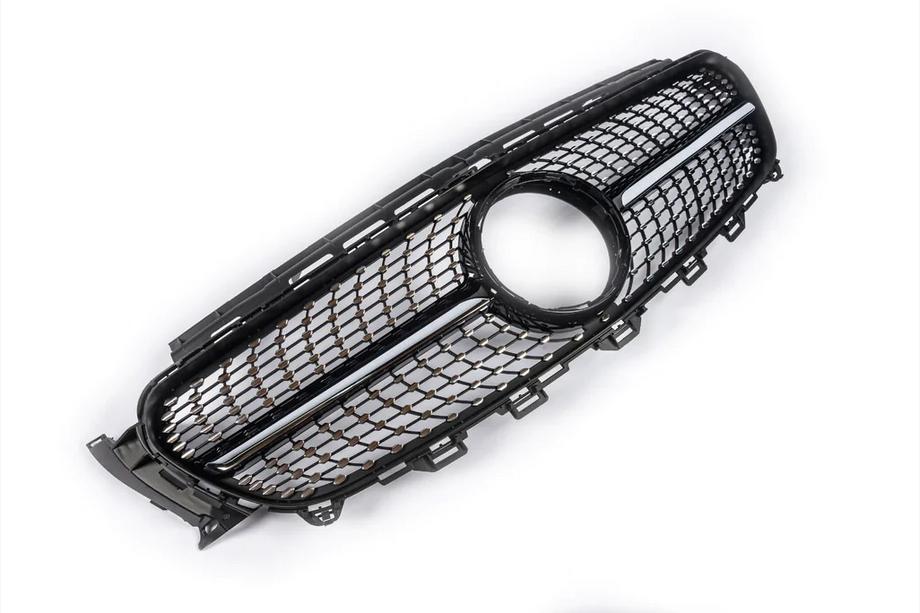 Mercedes E-class coupe C238 2016-2024 Parrilla Delantera Diamond Black (para Avantgarde/AMG-Line/E43 AMG/E53 AMG 2016-2020) Sin soporte para cámara Foto 4