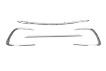 Mercedes Vito/V-class W447 2014- Kit de molduras cromadas para parachoques delantero (2023+) foto 4