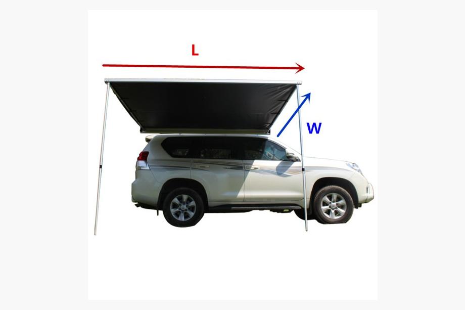 Toldo para coche con carcasa de aluminio (Niken) Foto 5