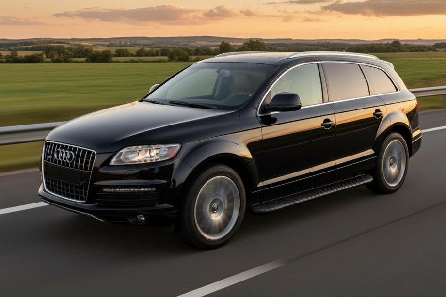 Audi Q7 2005-2015 Estribos Laterales Bosphorus Black (2 uds., Aluminio) Image