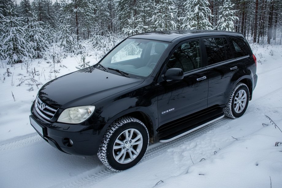 Chery Tiggo 1 2005-2016 Estribos Laterales Tayga (2 uds., Aluminio) Image