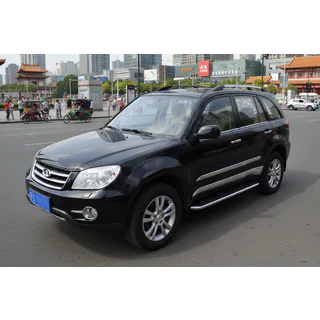 Estribos Laterales Maydos V1 (2 uds., Aluminio y Acero Inoxidable) Chery Tiggo 1 2005-2016 foto 2
