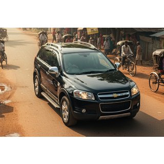 Estribos Laterales Maydos V1 (2 uds., Aluminio y Acero Inoxidable) Chevrolet Captiva 2006-2019 foto 1