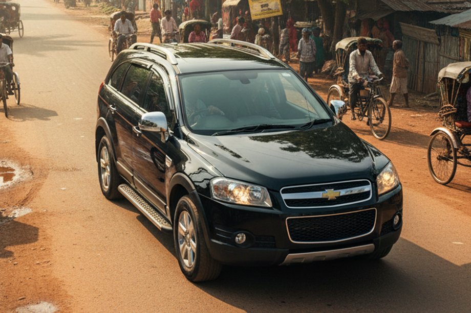 Chevrolet Captiva 2006-2019 Estribos Laterales Maydos V1 (2 uds., Aluminio y Acero Inoxidable) Image