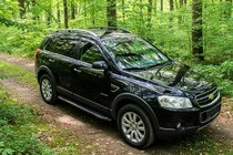 Chevrolet Captiva 2006-2019 Estribos Laterales Bosphorus Black (2 uds., Aluminio) foto 1