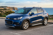 Chevrolet Trax 2012-2023 Estribos laterales Allmond Grey (2 uds., aluminio) foto 1