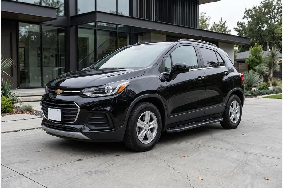 Chevrolet Trax 2012-2023 Estribos Laterales Bosphorus Black (2 uds., Aluminio) Image