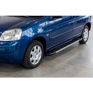 Estribos Laterales RedLine V1 (2 uds., Aluminio) Peugeot Partner 1996-2008 foto 1
