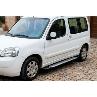 Estribos Laterales Line (2 uds., Aluminio) Peugeot Partner 1996-2008 foto 1