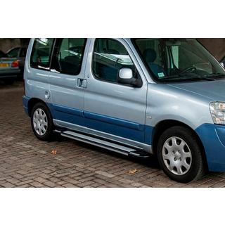 Estribos Laterales Rainbow (2 uds., Aluminio) Peugeot Partner 1996-2008 foto 1