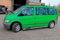 Mercedes Vito W638 1996-2003 Tubos Laterales (2 uds., Acero Inoxidable) d70 foto 3