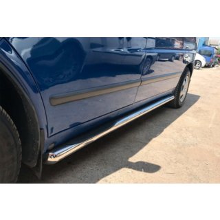 Tubos Laterales (2 uds., Acero Inoxidable) Mercedes Vito W638 1996-2003 foto 2