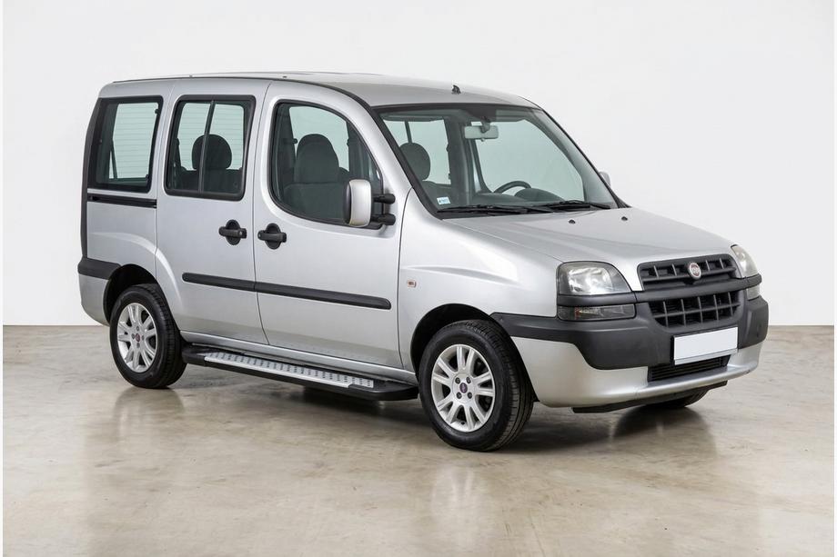 Fiat Doblo I 2001-2005 Estribos Laterales Allmond Grey (2 uds., Aluminio) Image