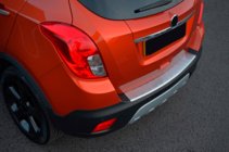 Chevrolet Trax 2012-2023 Protector de Parachoques Trasero OmsaLine Acero Inoxidable foto 8