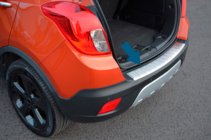 Chevrolet Trax 2012-2023 Protector de Parachoques Trasero OmsaLine Acero Inoxidable foto 7