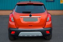 Chevrolet Trax 2012-2023 Protector de Parachoques Trasero OmsaLine Acero Inoxidable foto 3