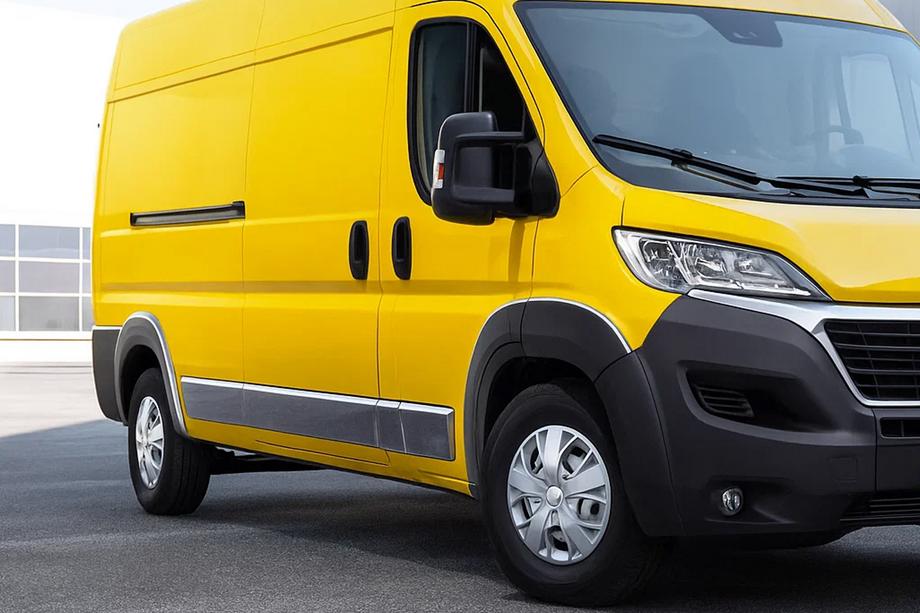Fiat Ducato 2006-2025 Juego de Molduras de Puerta Acero Inoxidable Image