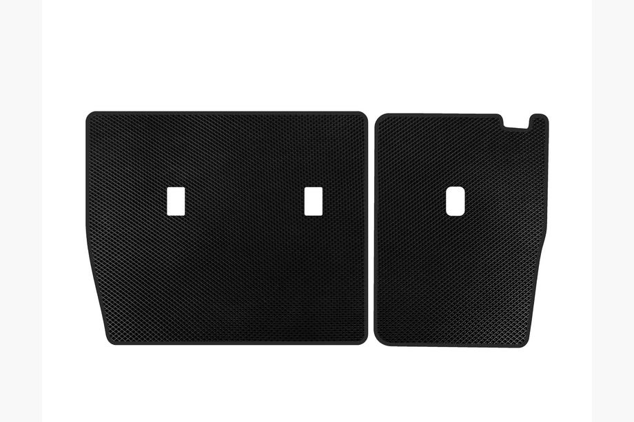 BYD Tang 2018–2025 Alfombrillas traseras EVA para respaldos de la 2ª fila (EV, Negro) Image